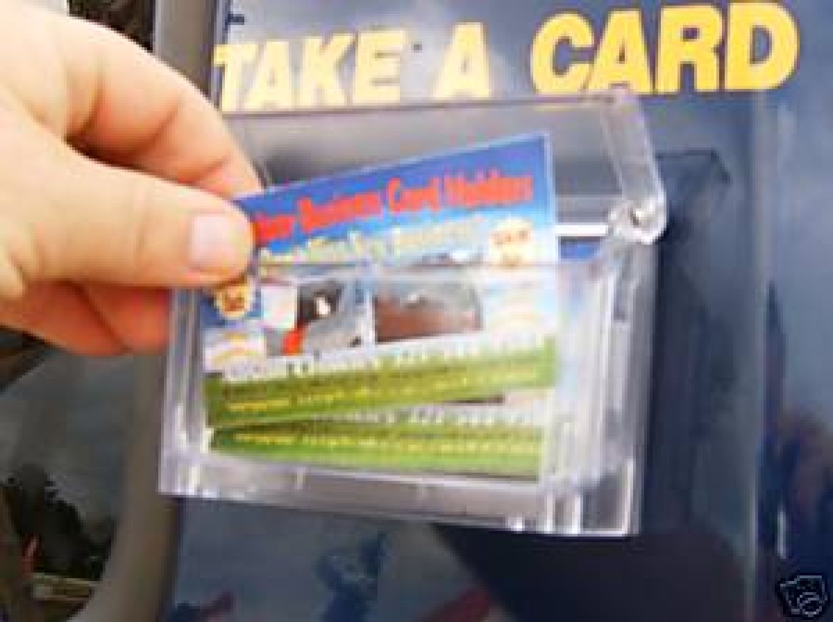  Business Cards on Yard Signs