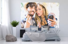  Couple Offers Painted Selfie As Housewarming Gift