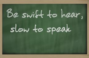  My Resolution? Talk Less, Listen More, and Stay Positive!