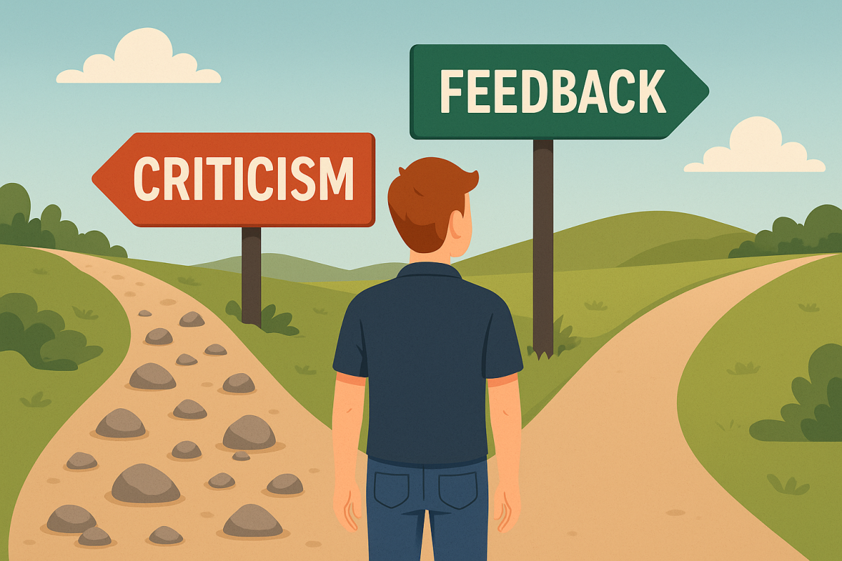  Turning Criticism into Feedback: A Lesson That’s Changing My Life