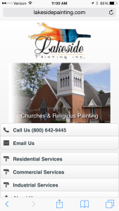 mobile site-lakeside
